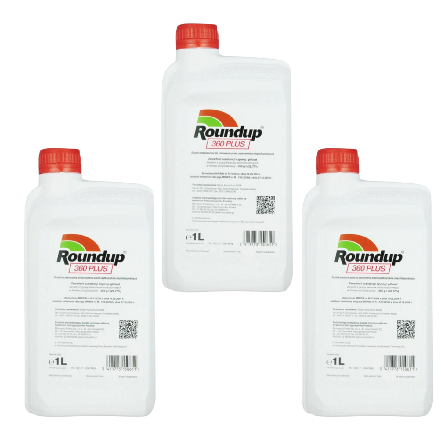 Roundup 360 Plus x3 - 1L